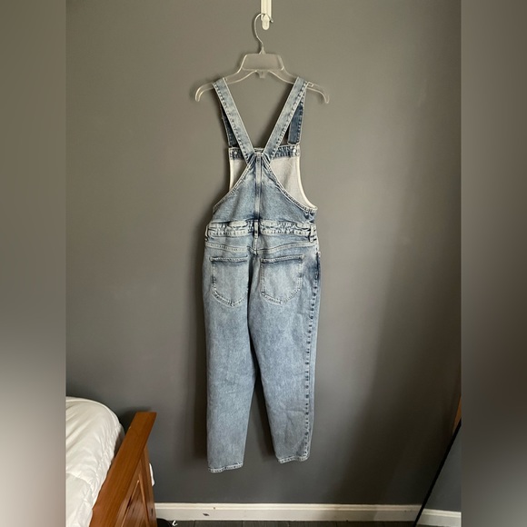 Free People We The Free Stone Beach Shelby Overalls Size 28 - Picture 3 of 6